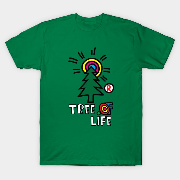 Tree Sign T-Shirt by AVEandLIA